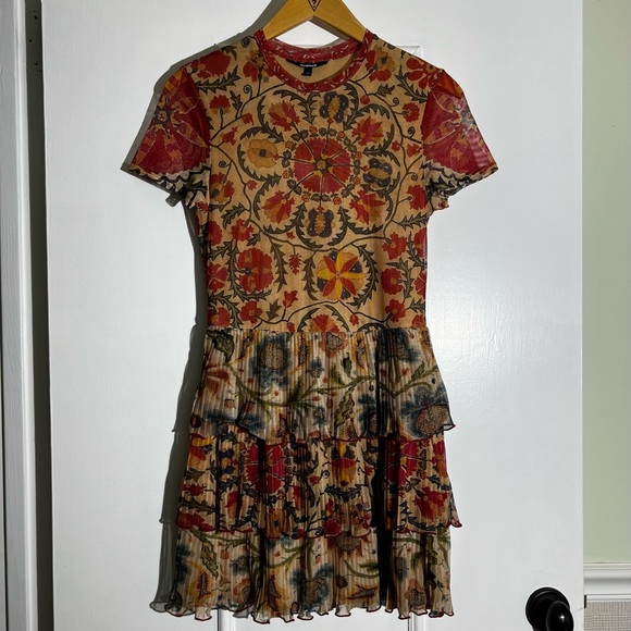 Desigual Mesh Floral Dress - Picture 2 of 8